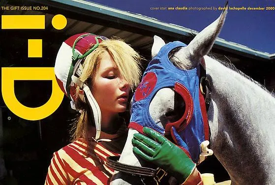 [Fashion Photography ] “Horse Story” by David Lachapelle for i-D Magazine, december 2000 | Pégase Daily