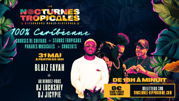 Nocturnes Tropicales à l'hippodrome Paris-Vincennes | Pégase Daily