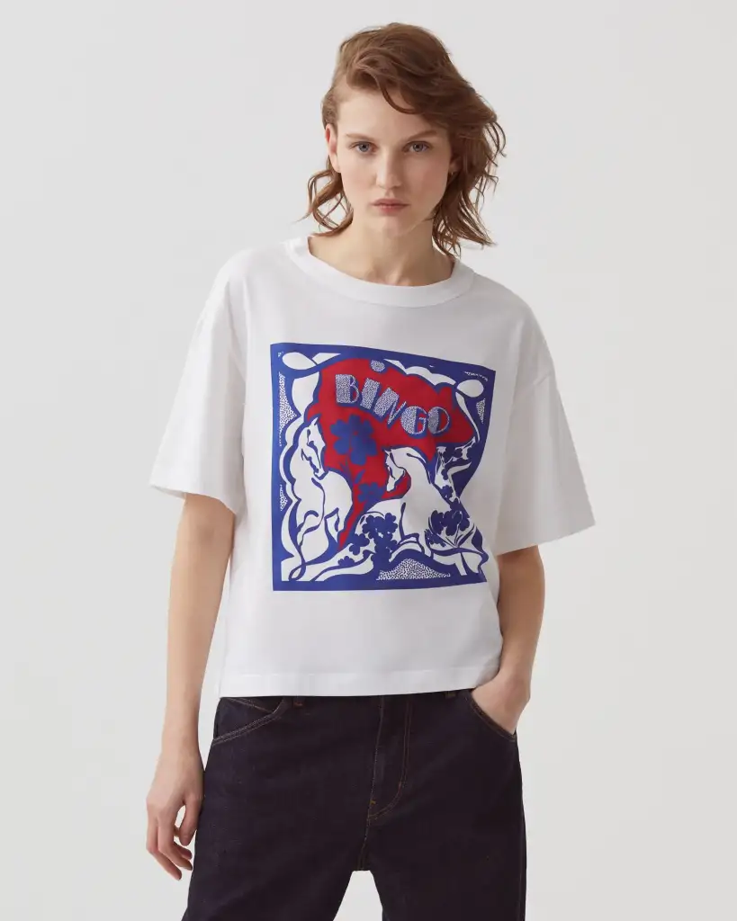 T-shirt Pénélope Leprévost pour Comptoir des Cotonniers | Pégase Daily