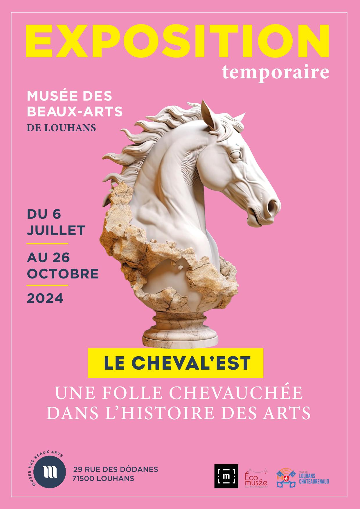 Exposition "Cheval'Est" au Musée des Beaux Arts de Louhans | Pégase Daily