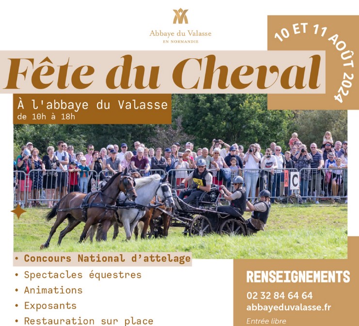 Fête du Cheval 2024 à l'Abbaye de Valasse | Pégase Daily