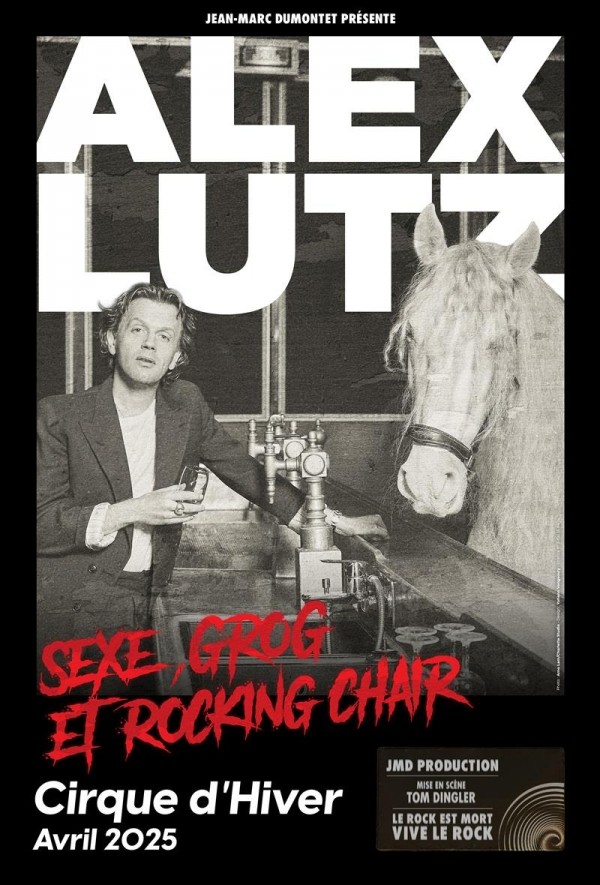 Culture - Nouveau spectacle Alex Lutz et son cheval : Sexe Grog et Rocking Chair | Pégase Daily