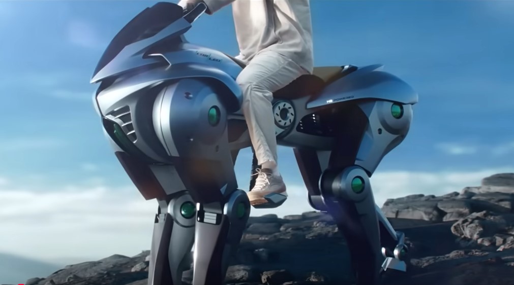 Cheval robot moto Kawazaki - Horse moto future | Pégase Daily