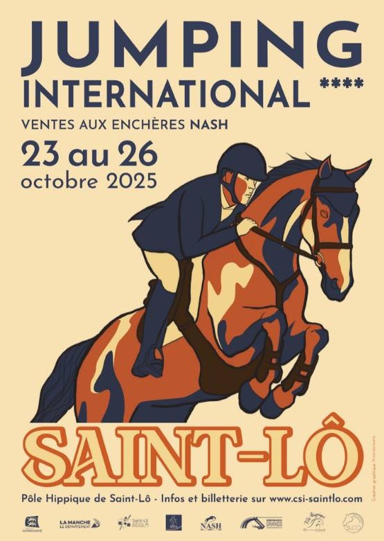 Jumping International de Saint-Lô, événement équestre agenda cheval | Pégase.agenda : l’agenda incontournable des événements équestres en France et en Europe. Salons, concours, formations, ne ratez rien du monde du cheval.