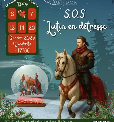 Spectacle équestre de Noël, Troupe Quendor à Jungholtz, événement équestre, cheval | Pégase Daily, agenda équestre