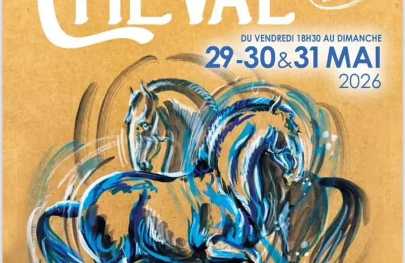 fête du cheval de monclar de quercy affiche, spectacle équestre I Pégase Daily